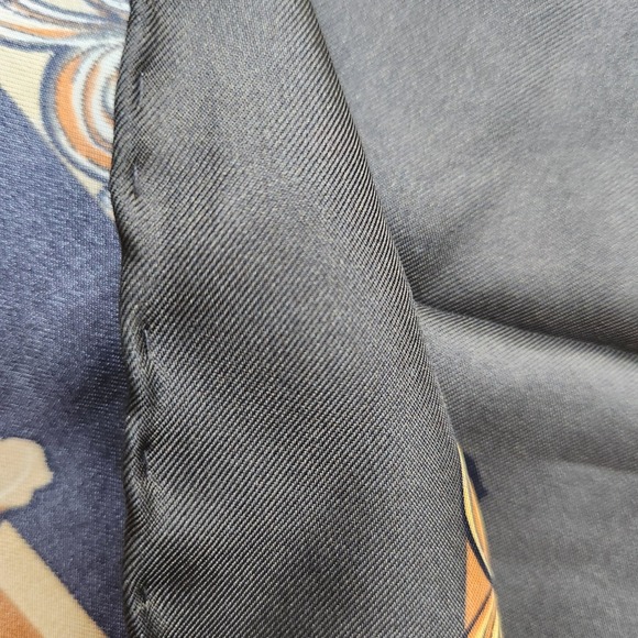 Ardeo Rebel leopard silk hand stitched/rolled artistic‎ designer luxury wrap 37" - Picture 8 of 11